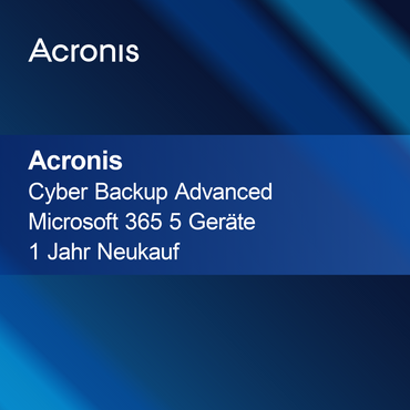 Acronis Cyber Backup Advanced Microsoft 365