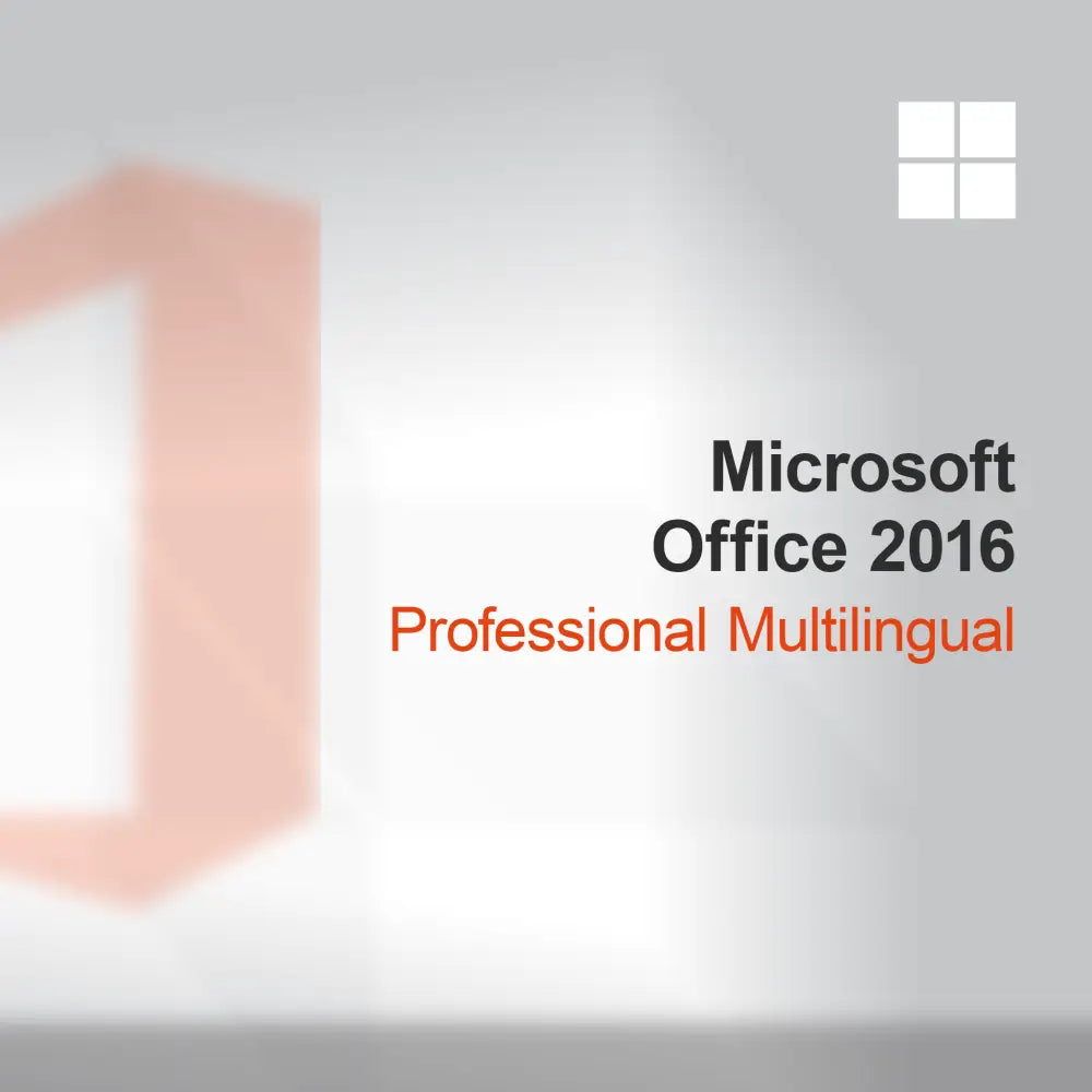 Microsoft Office 2016 Profesional Multilingüe