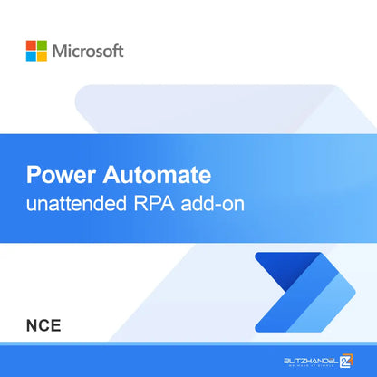 Power Automate unattended RPA add-on (NCE)
